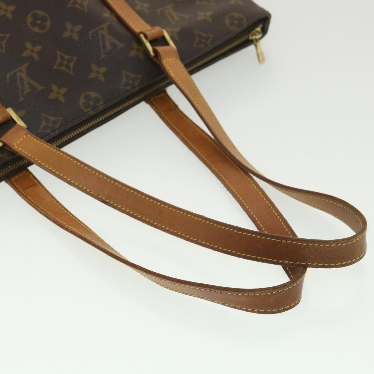 LOUIS VUITTON Monogram Cabas Mezzo Tote Bag M51151 LV Auth 37736