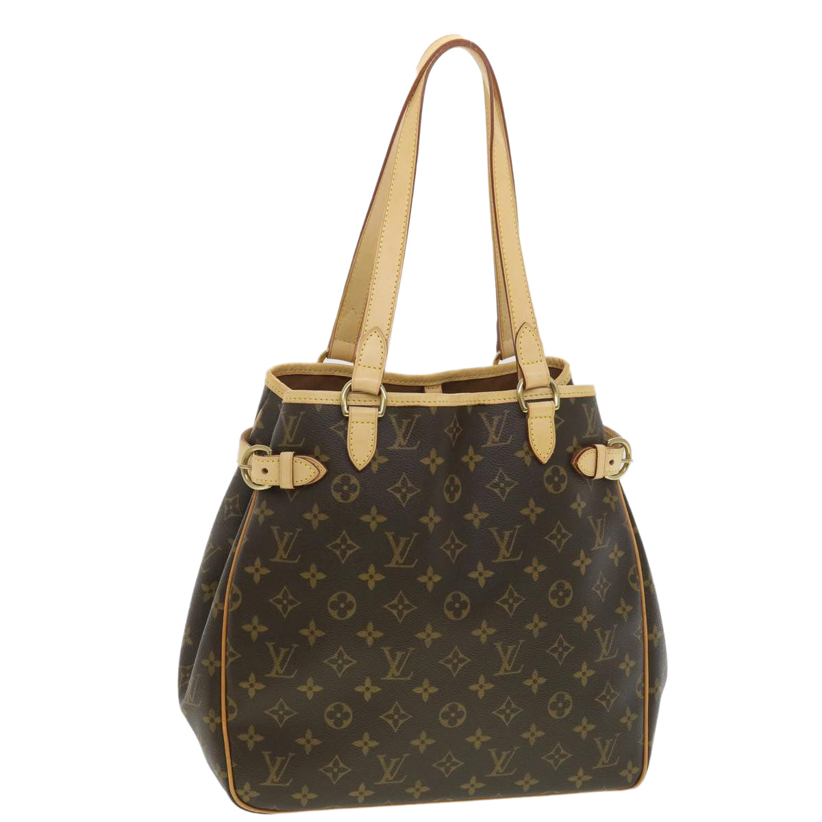 LOUIS VUITTON Monogram Batignolles Vertical Tote Bag M51153 LV Auth 37782