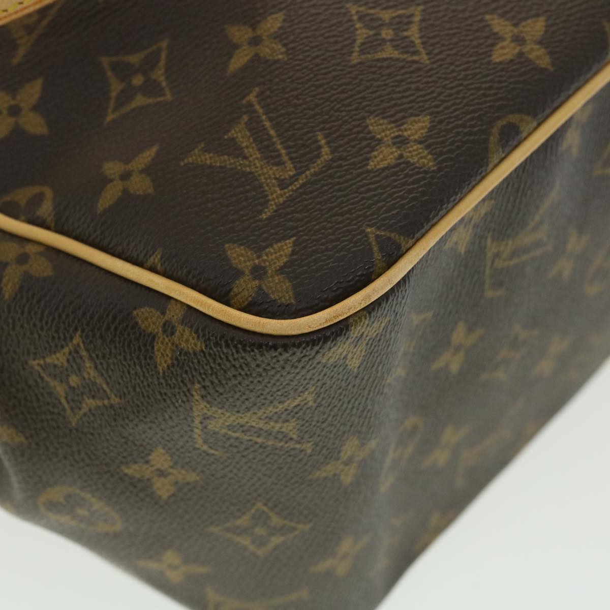 LOUIS VUITTON Monogram Batignolles Vertical Tote Bag M51153 LV Auth 37782