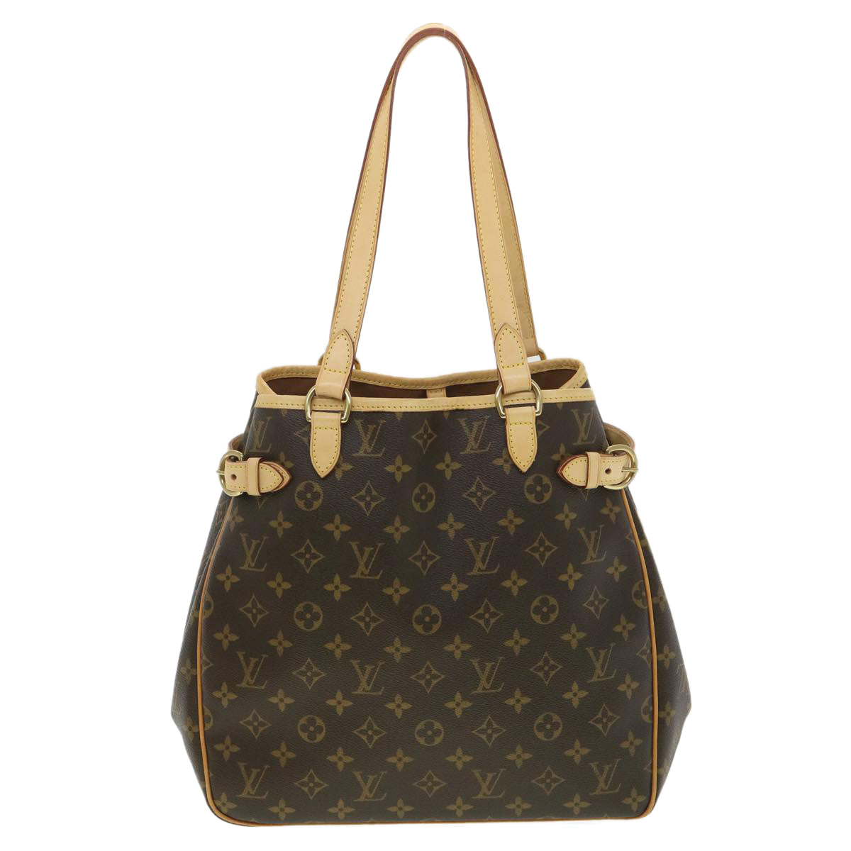 LOUIS VUITTON Monogram Batignolles Vertical Tote Bag M51153 LV Auth 37782