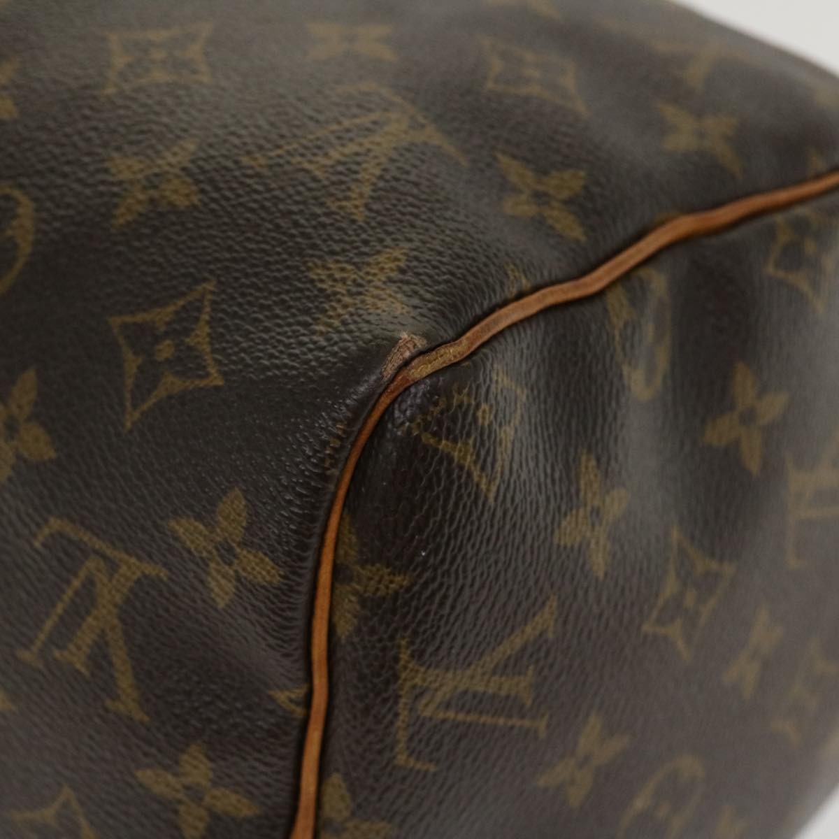 LOUIS VUITTON Monogram Speedy 30 Hand Bag M41526 LV Auth 37784