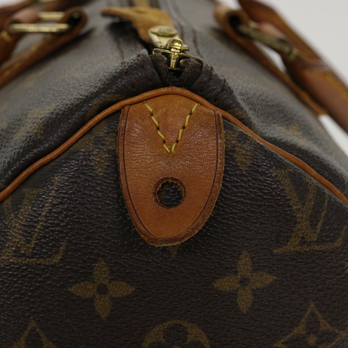 LOUIS VUITTON Monogram Speedy 30 Hand Bag M41526 LV Auth 37784