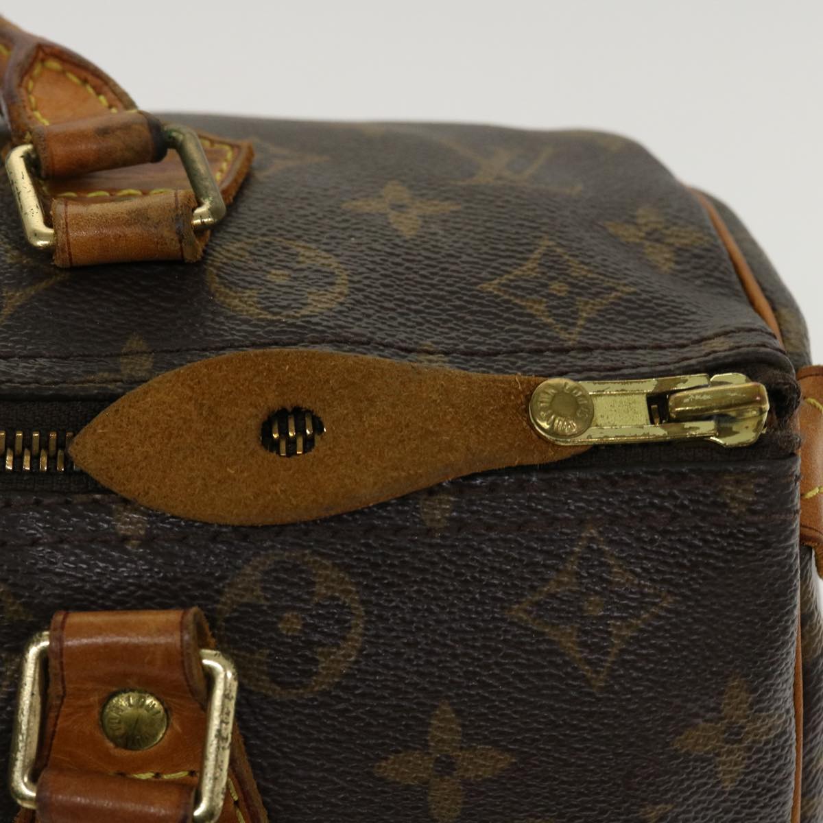 LOUIS VUITTON Monogram Speedy 30 Hand Bag M41526 LV Auth 37784