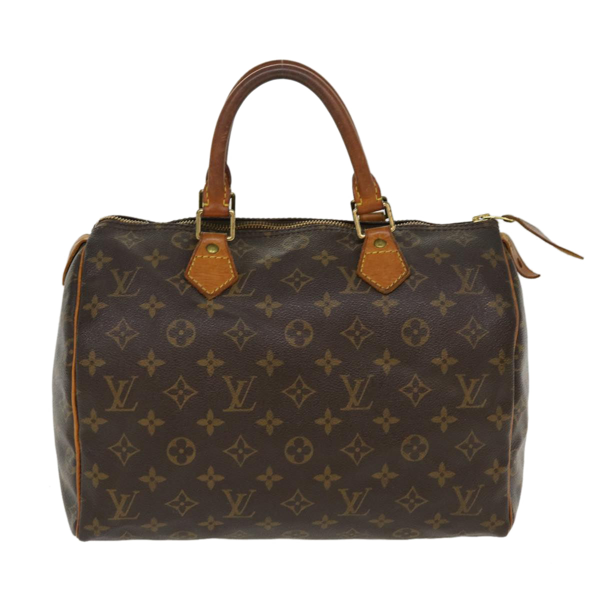 LOUIS VUITTON Monogram Speedy 30 Hand Bag M41526 LV Auth 37784