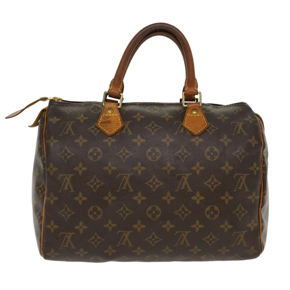 LOUIS VUITTON Monogram Speedy 30 Hand Bag M41526 LV Auth 37784