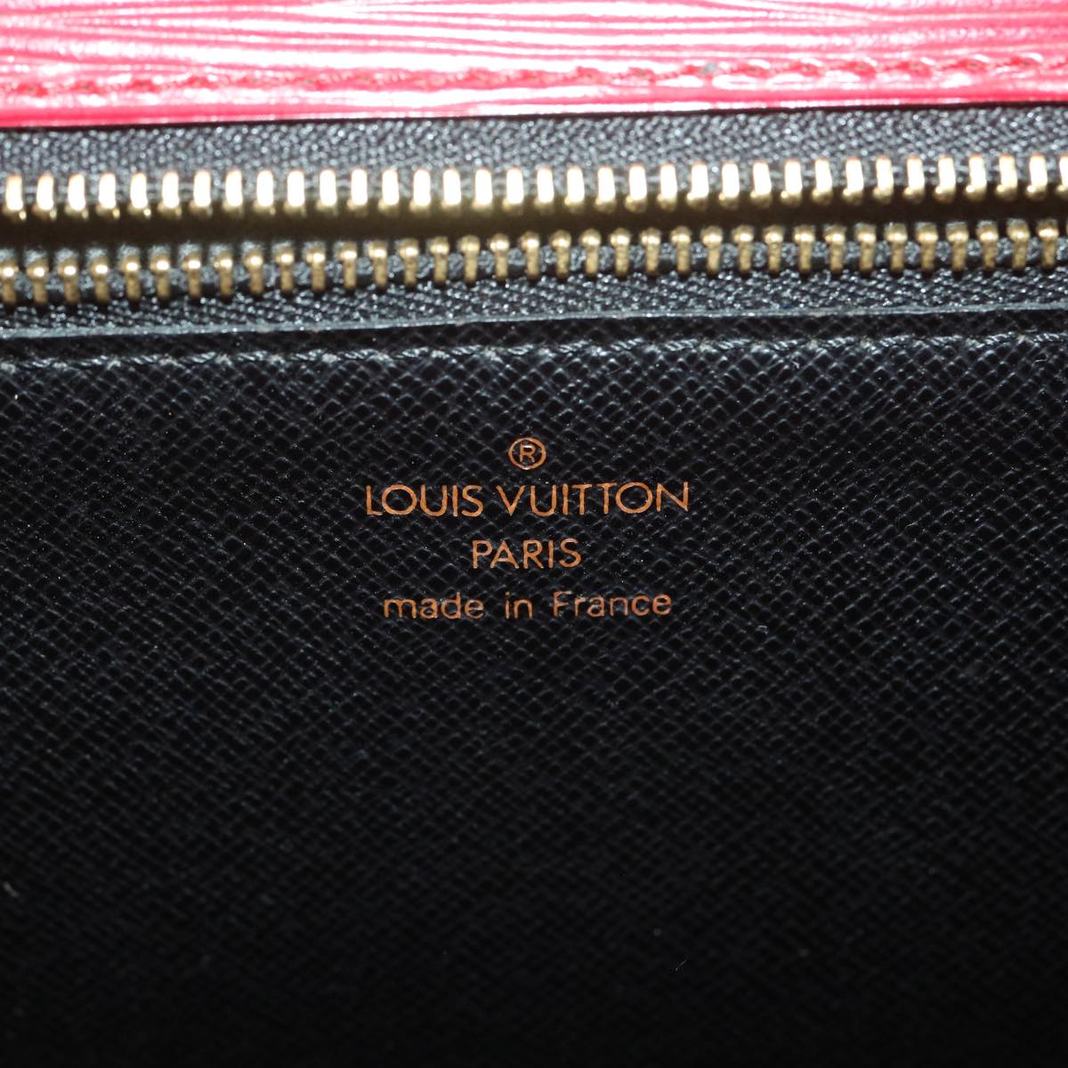 LOUIS VUITTON Epi Monceau Hand Bag 2way Red M52127 LV Auth 37799