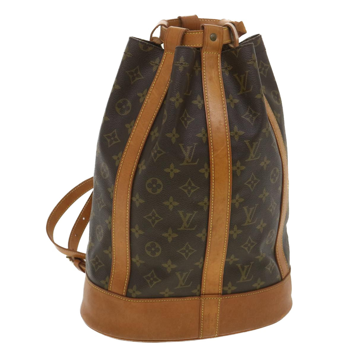 LOUIS VUITTON Monogram Randonnee PM Shoulder Bag M42243 LV Auth 37818