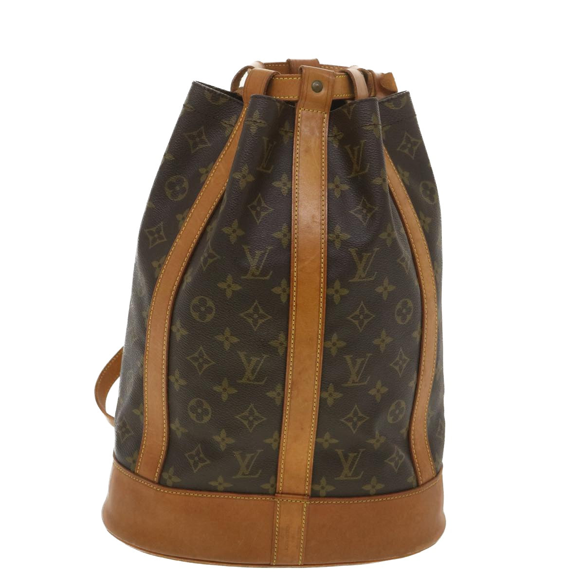 LOUIS VUITTON Monogram Randonnee PM Shoulder Bag M42243 LV Auth 37818