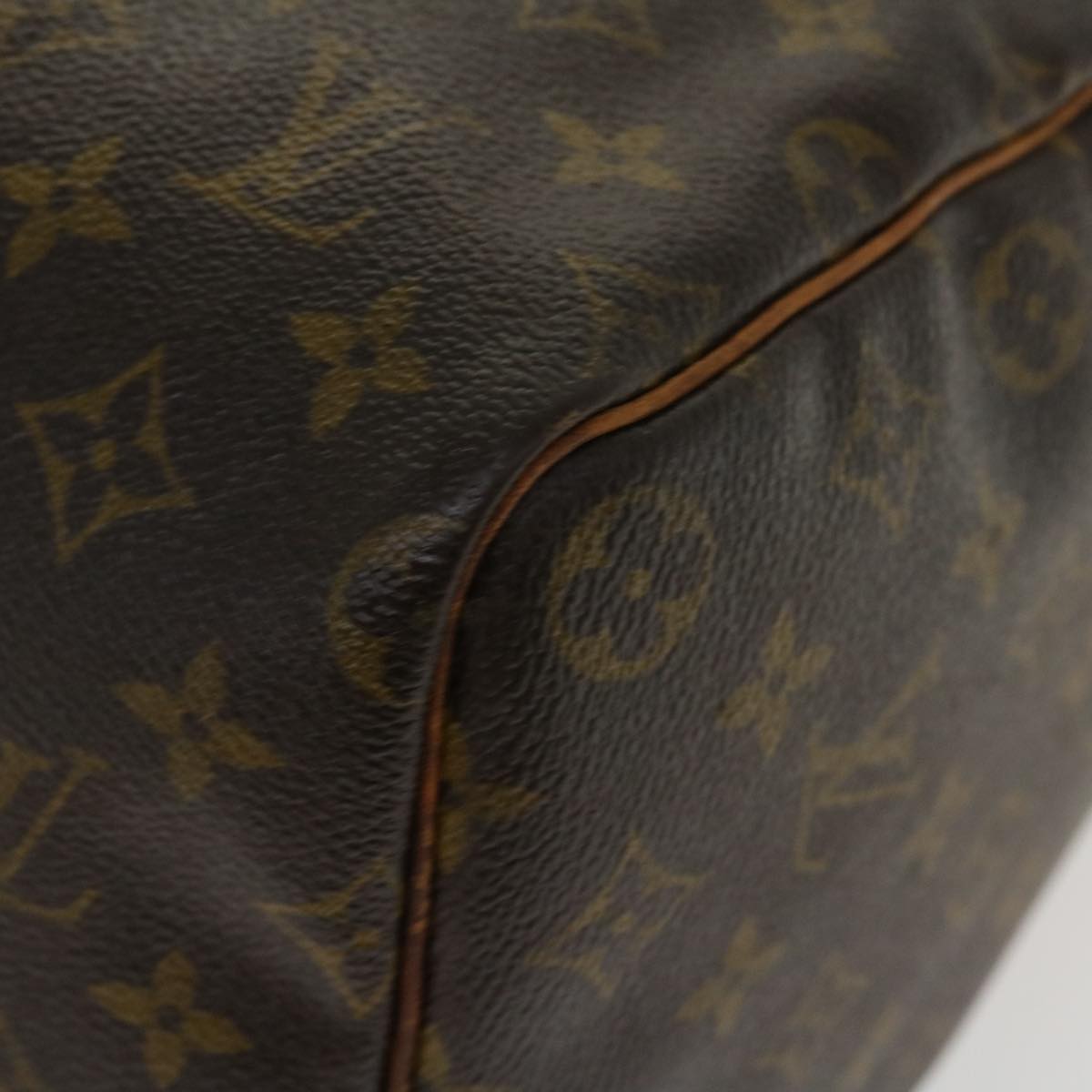 LOUIS VUITTON Monogram Speedy 40 Hand Bag M41522 LV Auth 37827