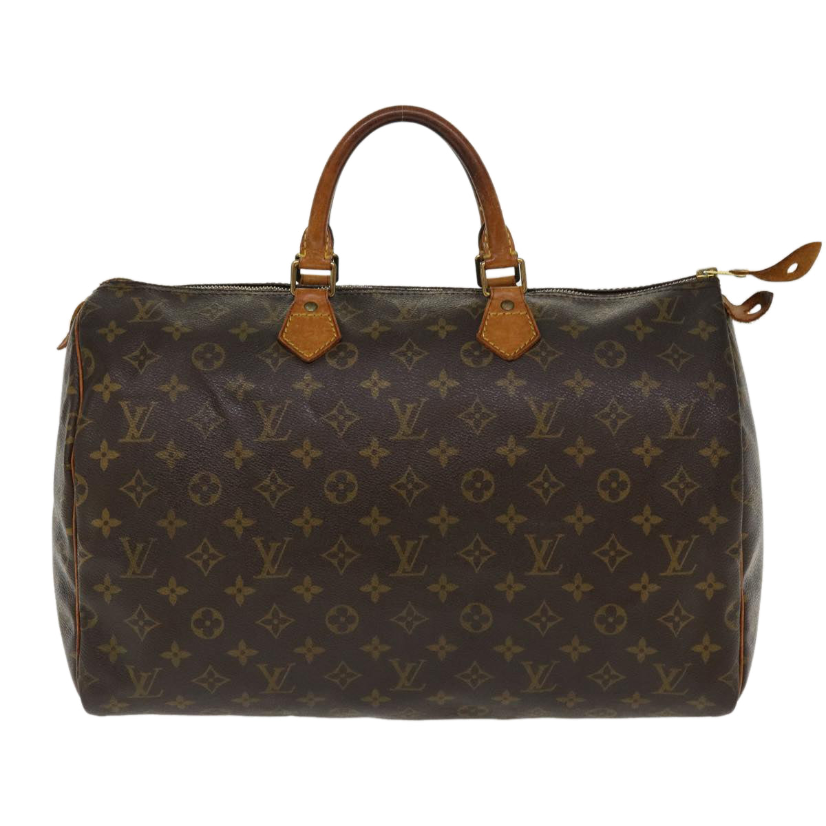 LOUIS VUITTON Monogram Speedy 40 Hand Bag M41522 LV Auth 37827