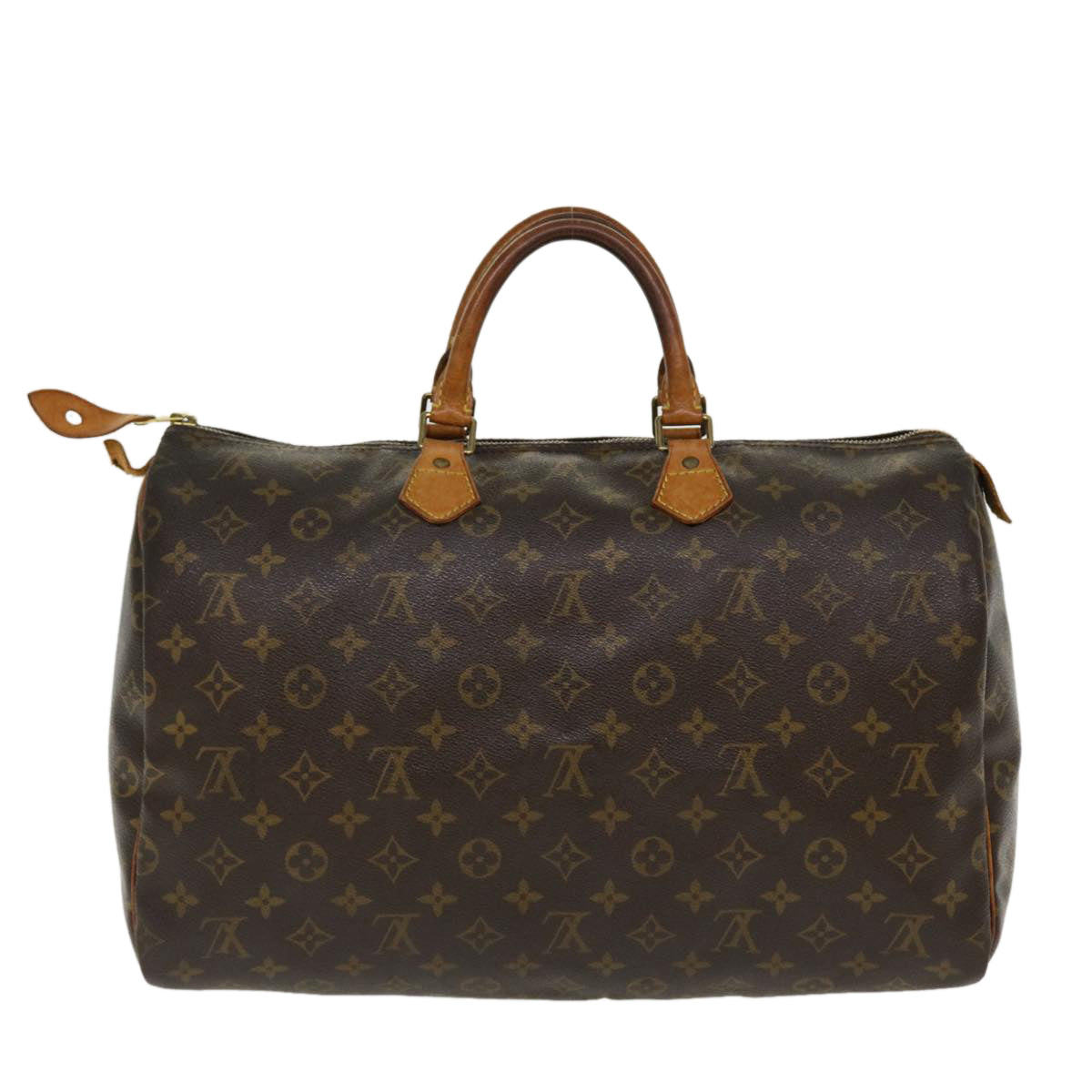 LOUIS VUITTON Monogram Speedy 40 Hand Bag M41522 LV Auth 37827