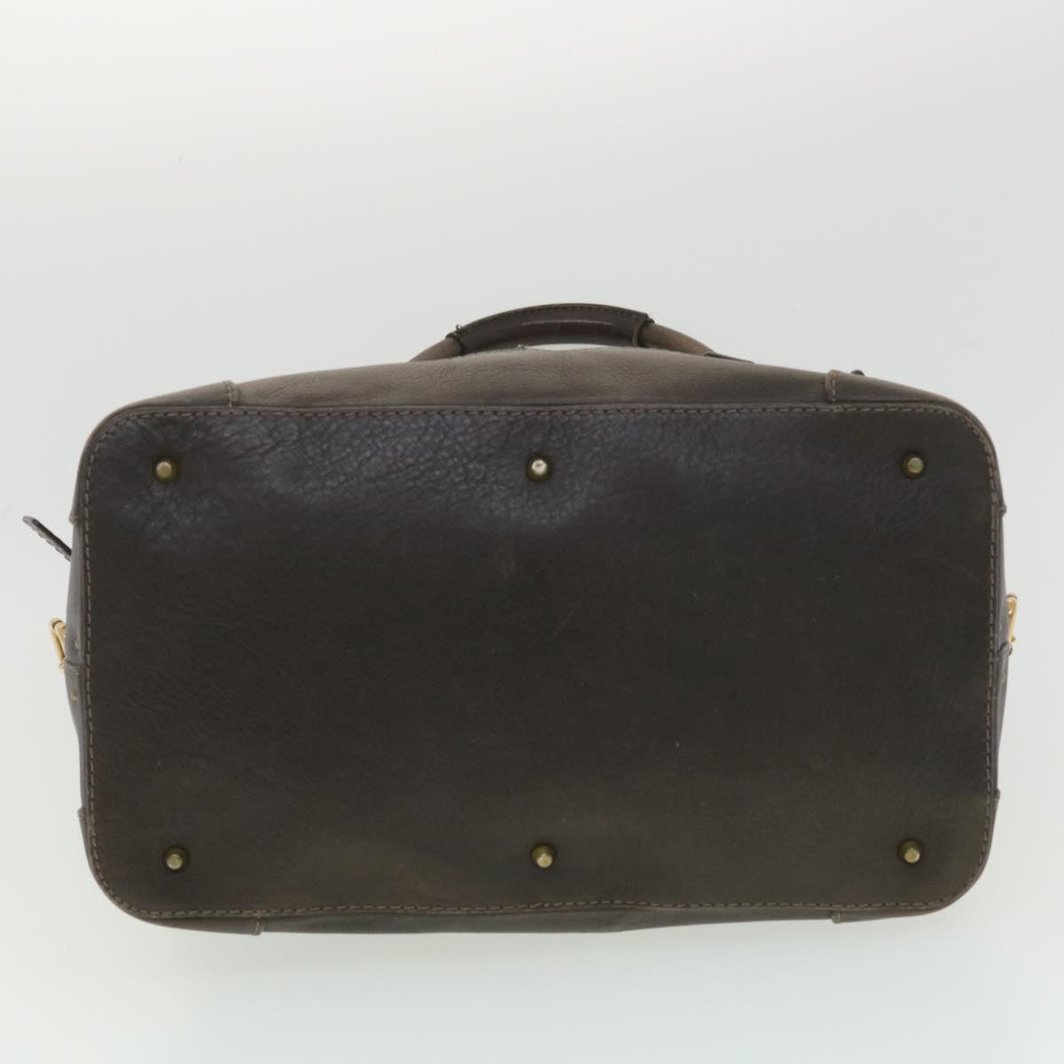 Chloe Paddington Hand Bag Leather Brown 03-07-53 6 Auth 37838