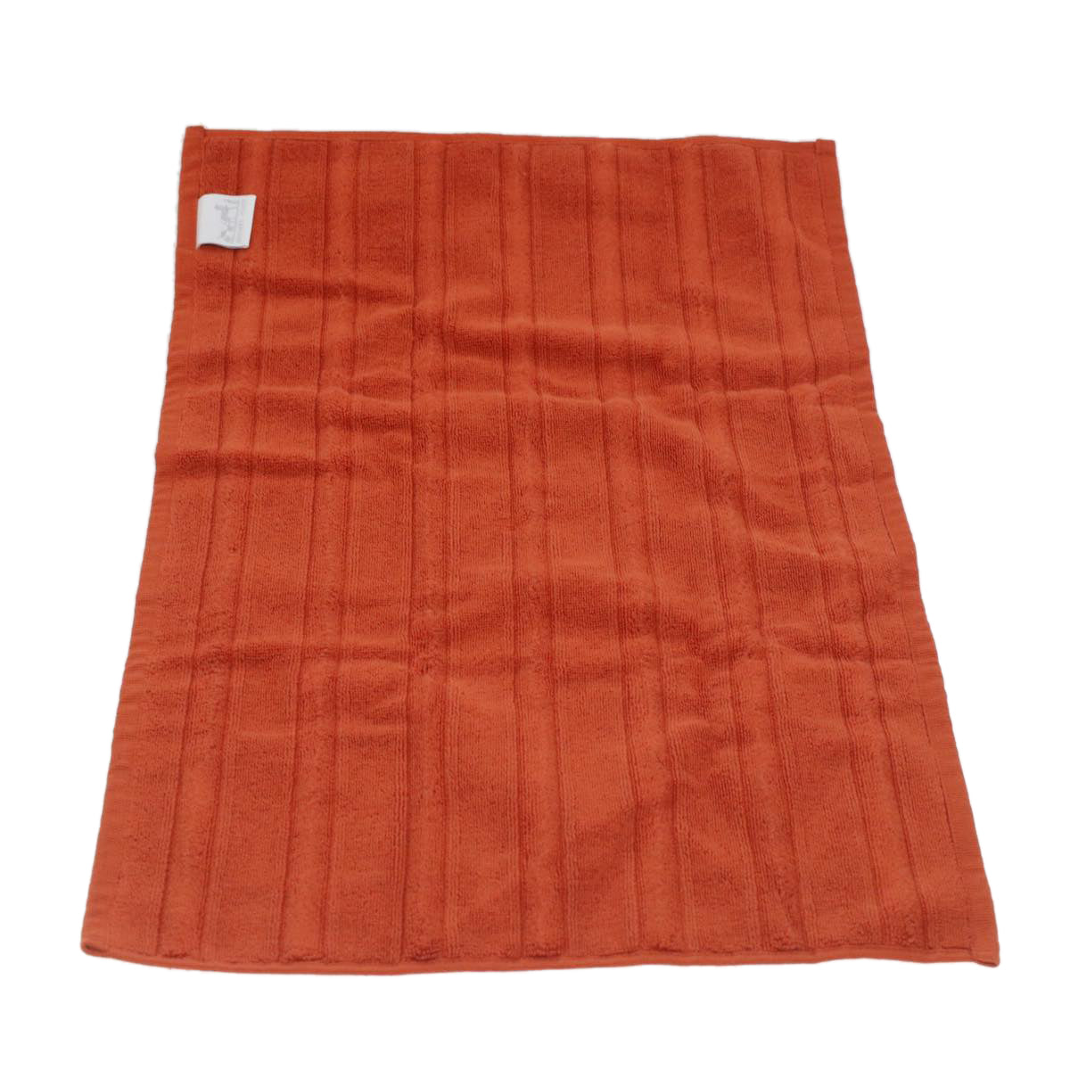 HERMES Towel cotton 2 pieces set Orange Auth 37844