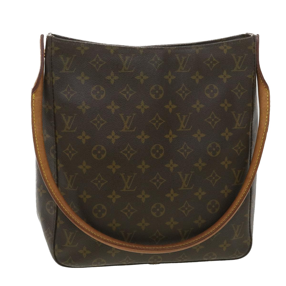 LOUIS VUITTON Monogram Looping GM Shoulder Bag M51145 LV Auth 37852