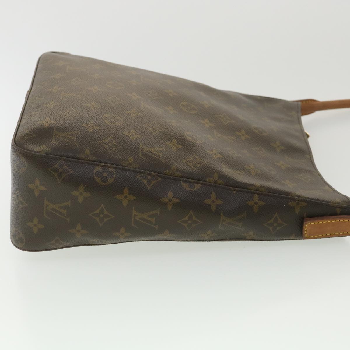 LOUIS VUITTON Monogram Looping GM Shoulder Bag M51145 LV Auth 37852