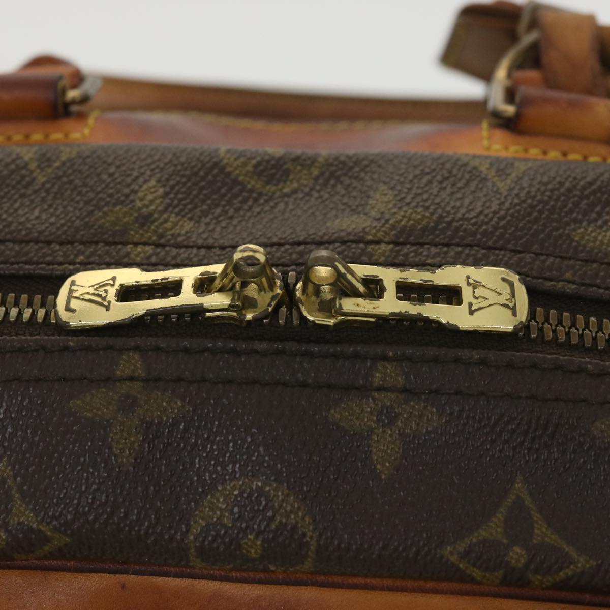 LOUIS VUITTON Monogram Deauville Hand Bag M47270 LV Auth 37877