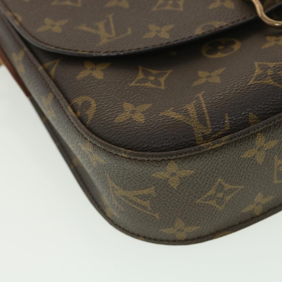 LOUIS VUITTON Monogram Saint Cloud GM Shoulder Bag M51242 LV Auth 37891