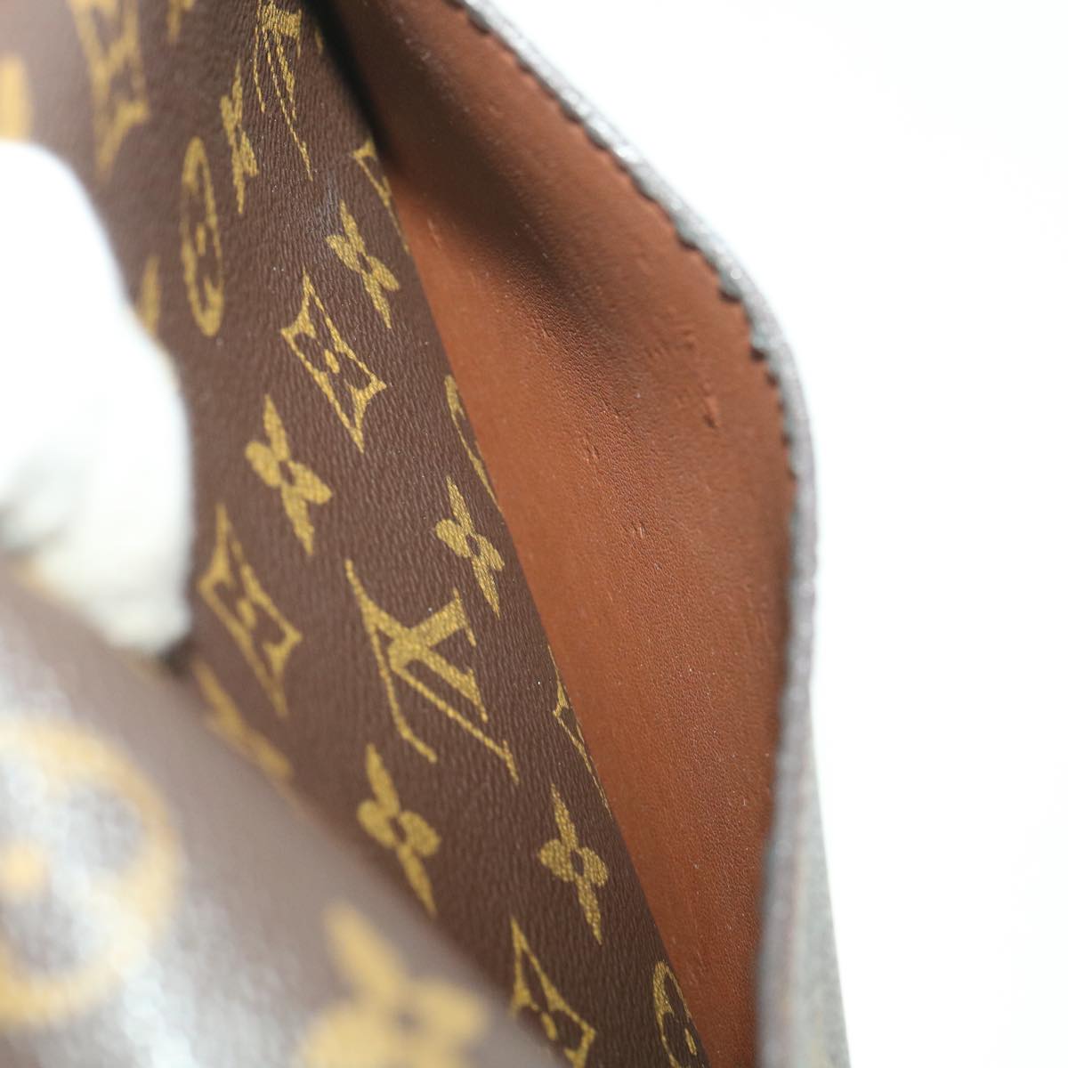 LOUIS VUITTON Monogram Saint Cloud GM Shoulder Bag M51242 LV Auth 37891