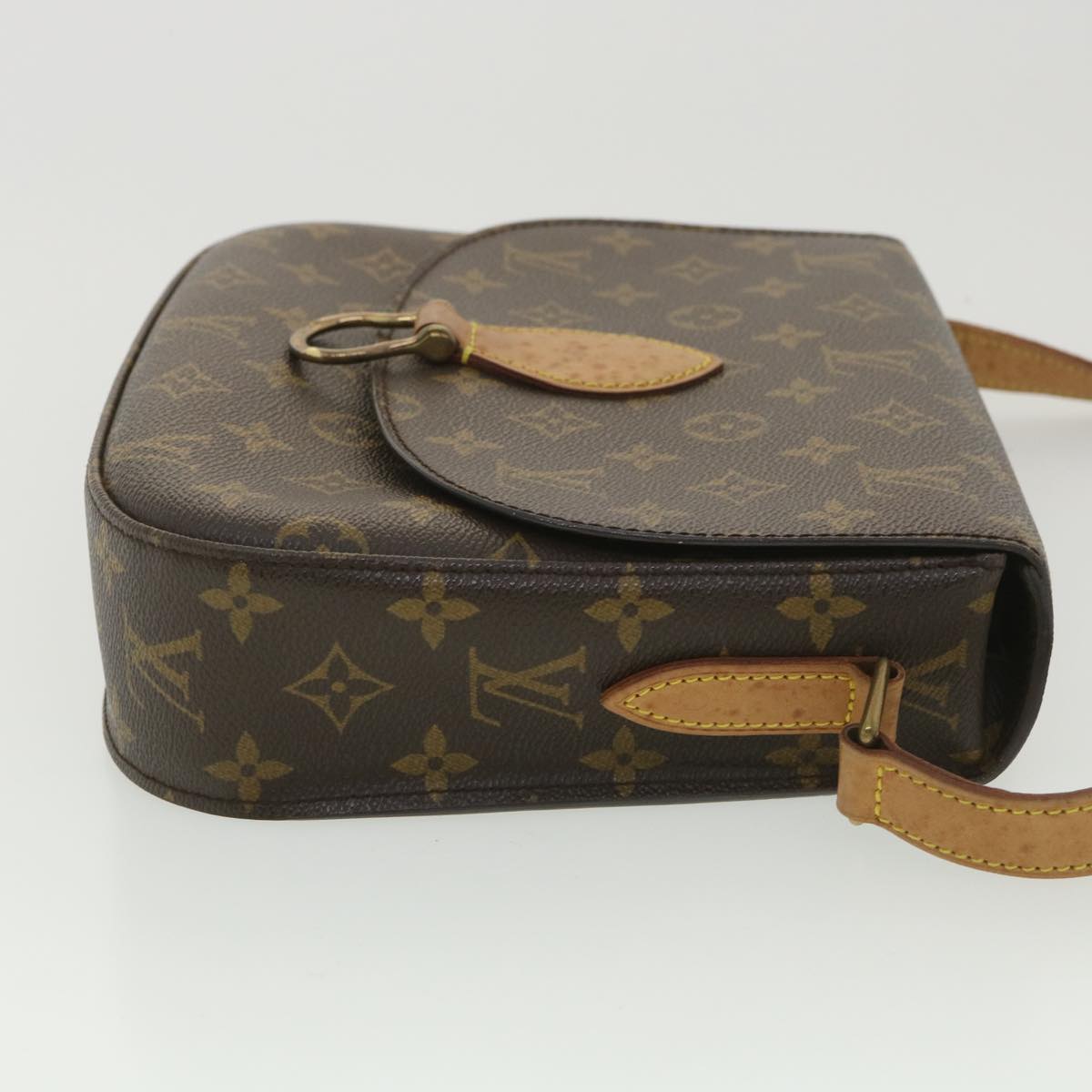 LOUIS VUITTON Monogram Saint Cloud GM Shoulder Bag M51242 LV Auth 37891