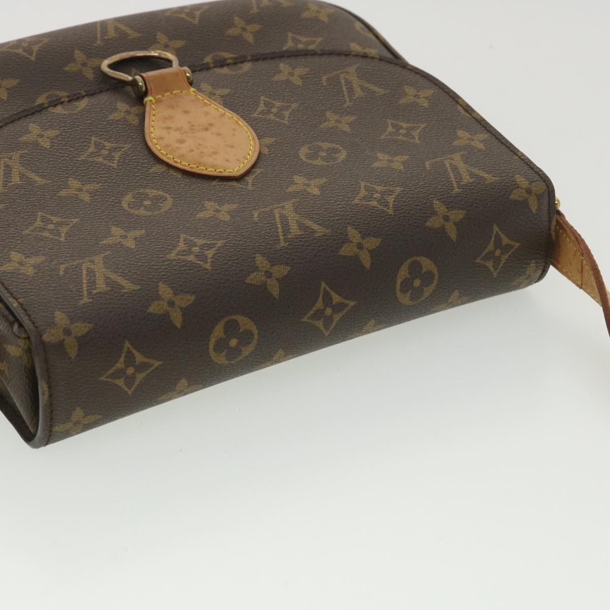 LOUIS VUITTON Monogram Saint Cloud GM Shoulder Bag M51242 LV Auth 37891