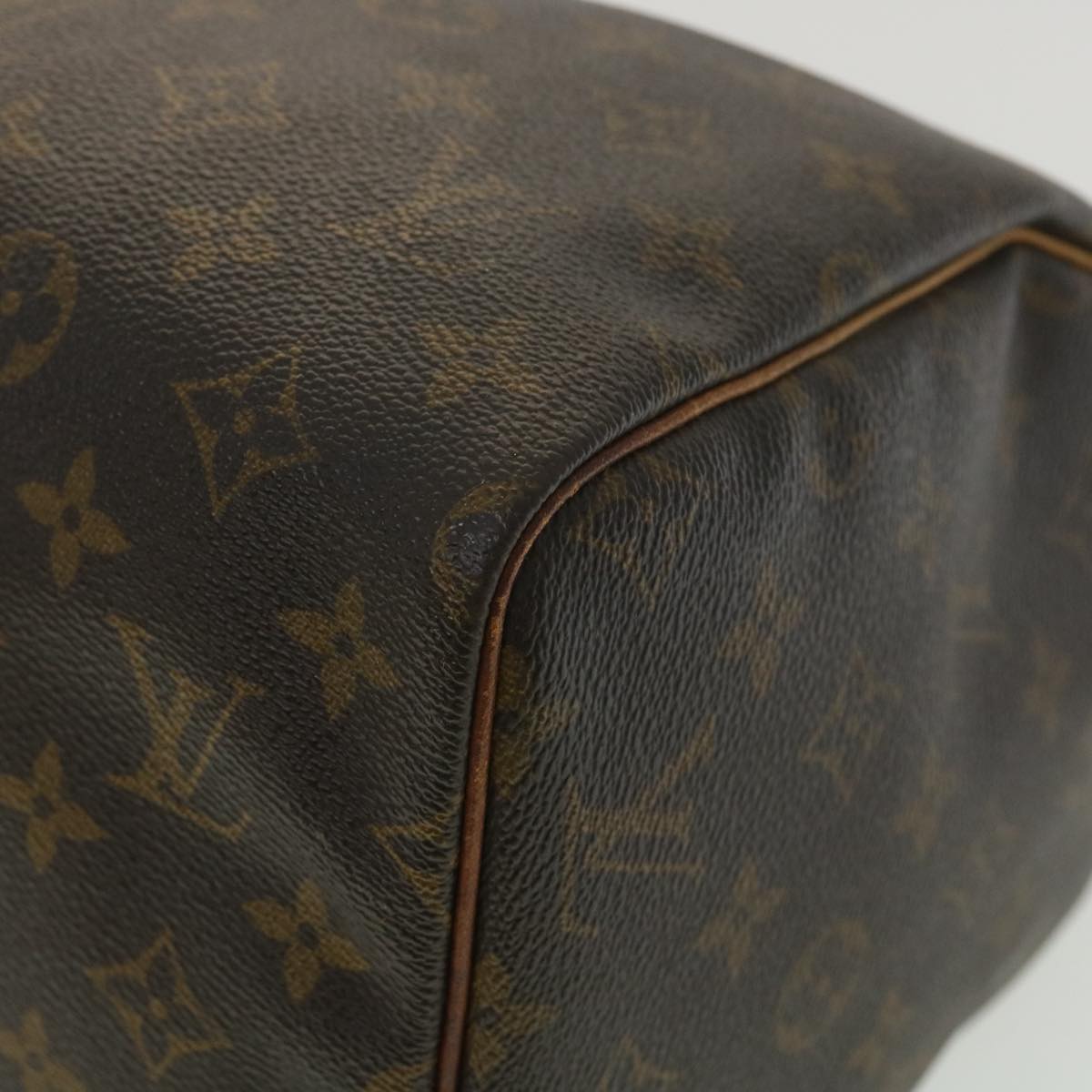 LOUIS VUITTON Monogram Speedy 30 Hand Bag M41526 LV Auth 37892