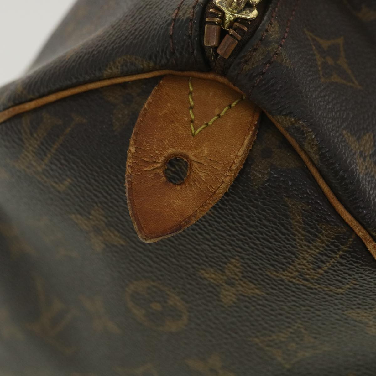 LOUIS VUITTON Monogram Speedy 30 Hand Bag M41526 LV Auth 37892