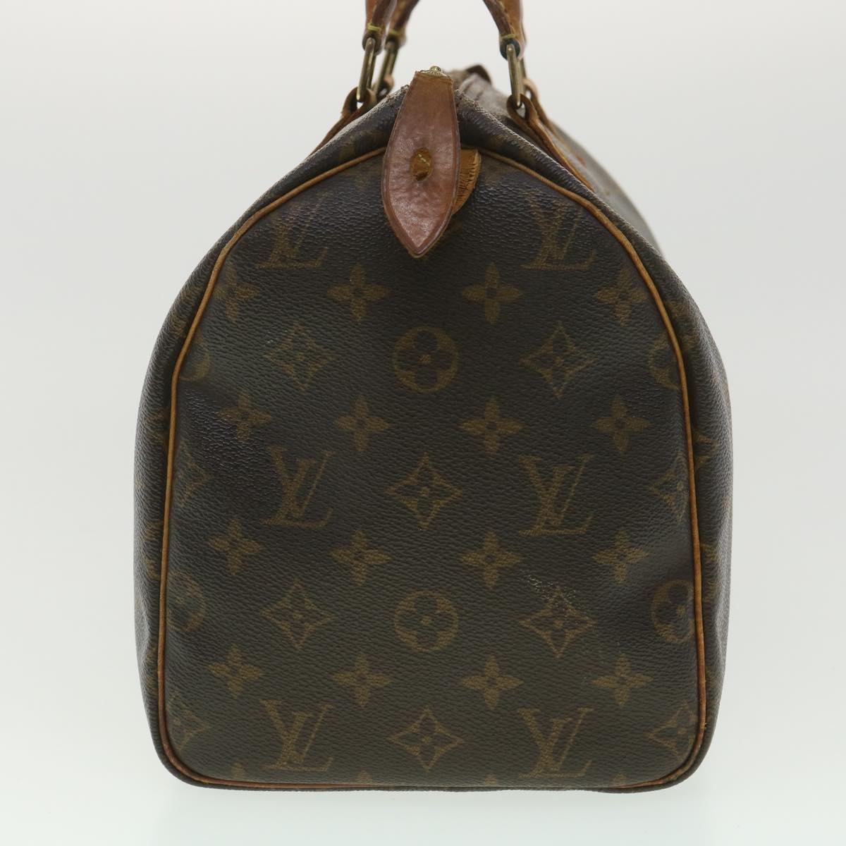 LOUIS VUITTON Monogram Speedy 30 Hand Bag M41526 LV Auth 37892