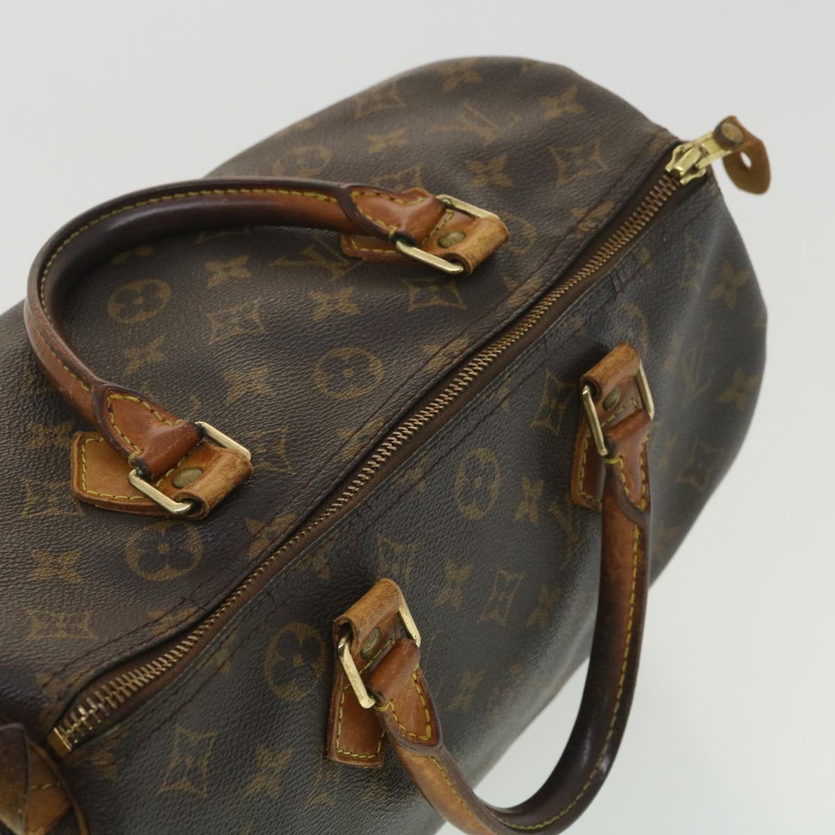 LOUIS VUITTON Monogram Speedy 30 Hand Bag M41526 LV Auth 37892