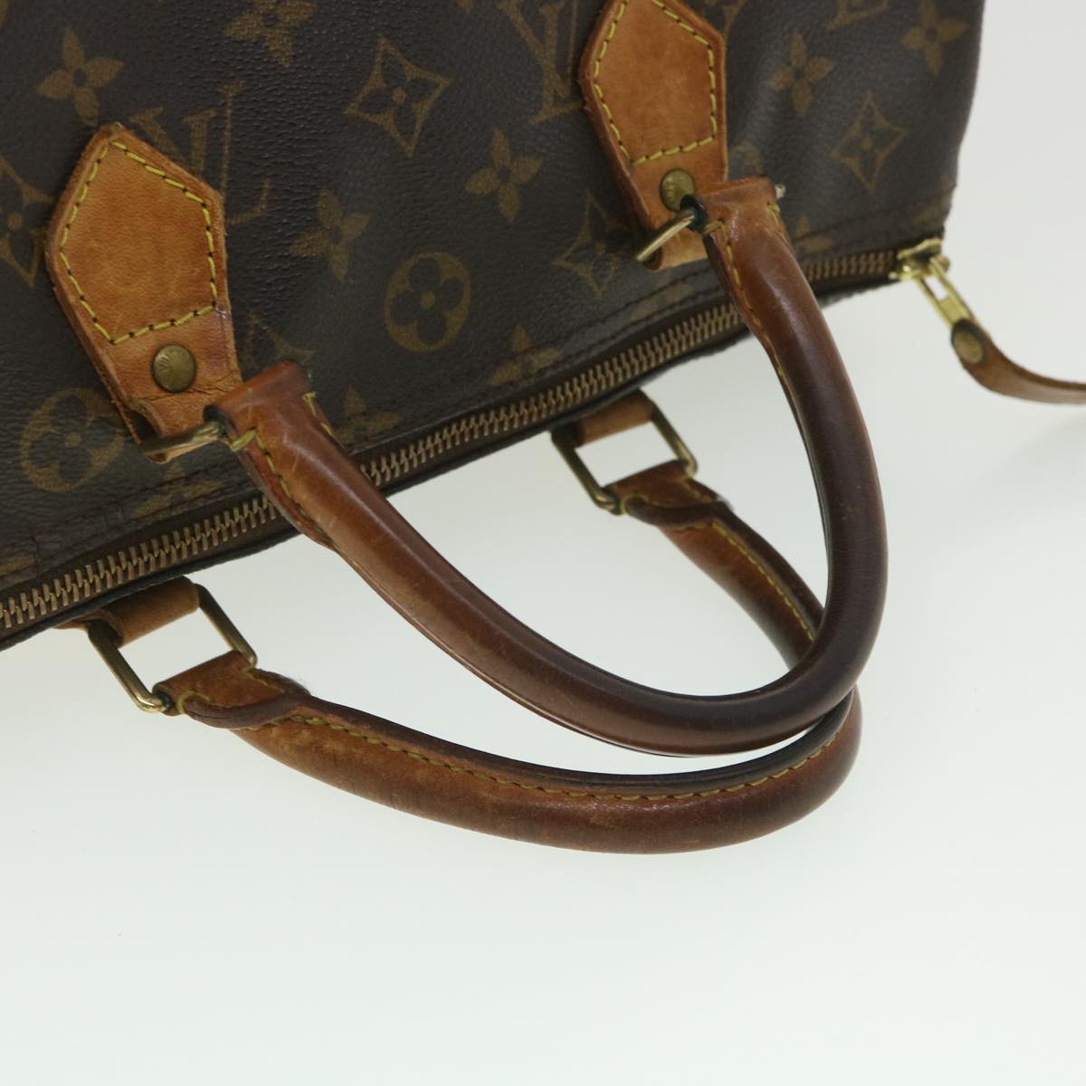 LOUIS VUITTON Monogram Speedy 30 Hand Bag M41526 LV Auth 37892