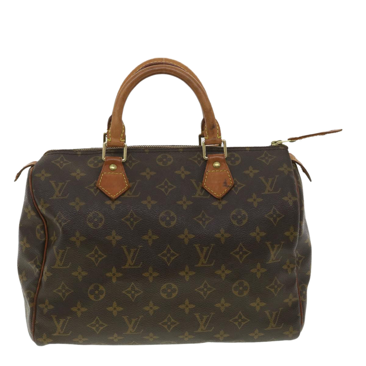 LOUIS VUITTON Monogram Speedy 30 Hand Bag M41526 LV Auth 37893