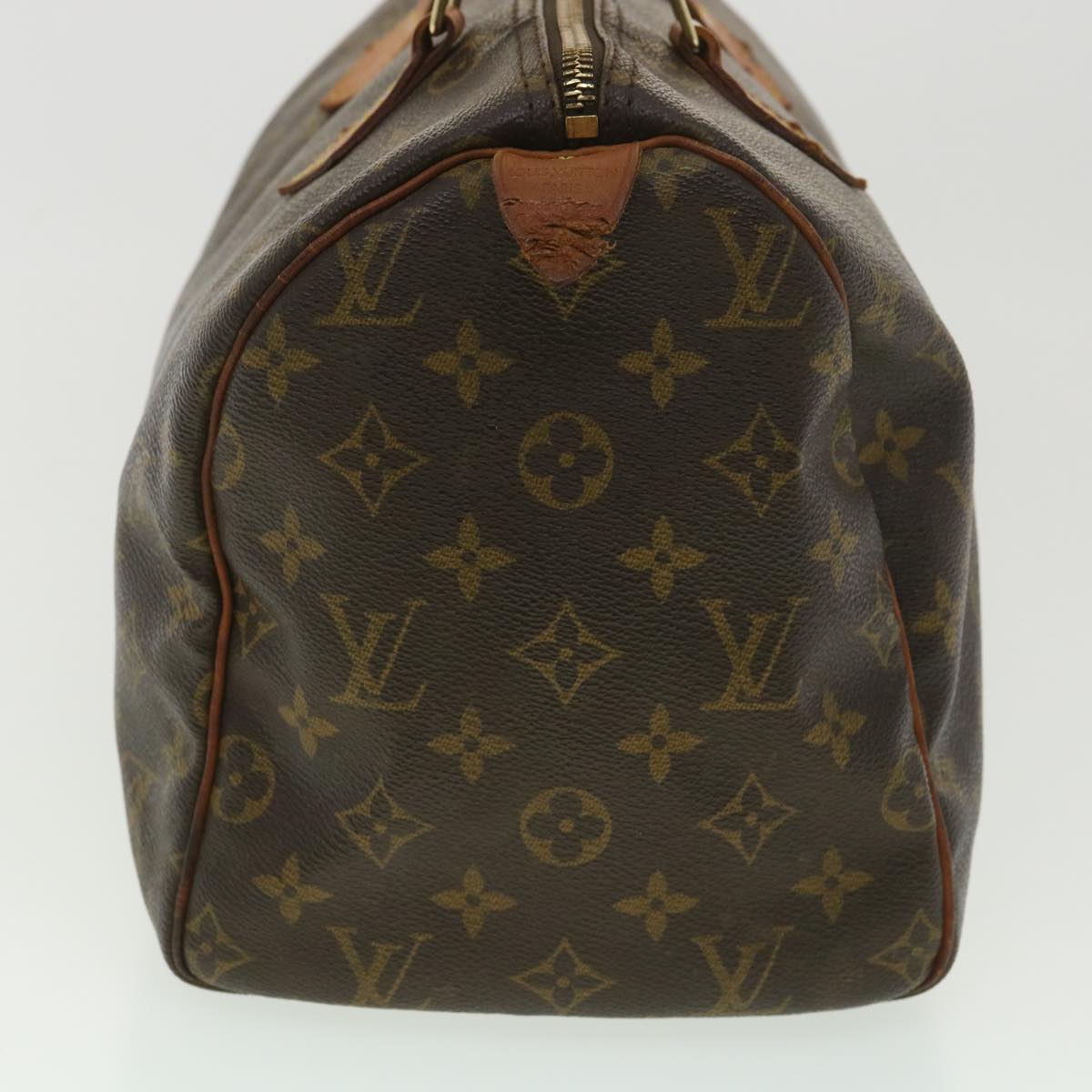 LOUIS VUITTON Monogram Speedy 30 Hand Bag M41526 LV Auth 37893