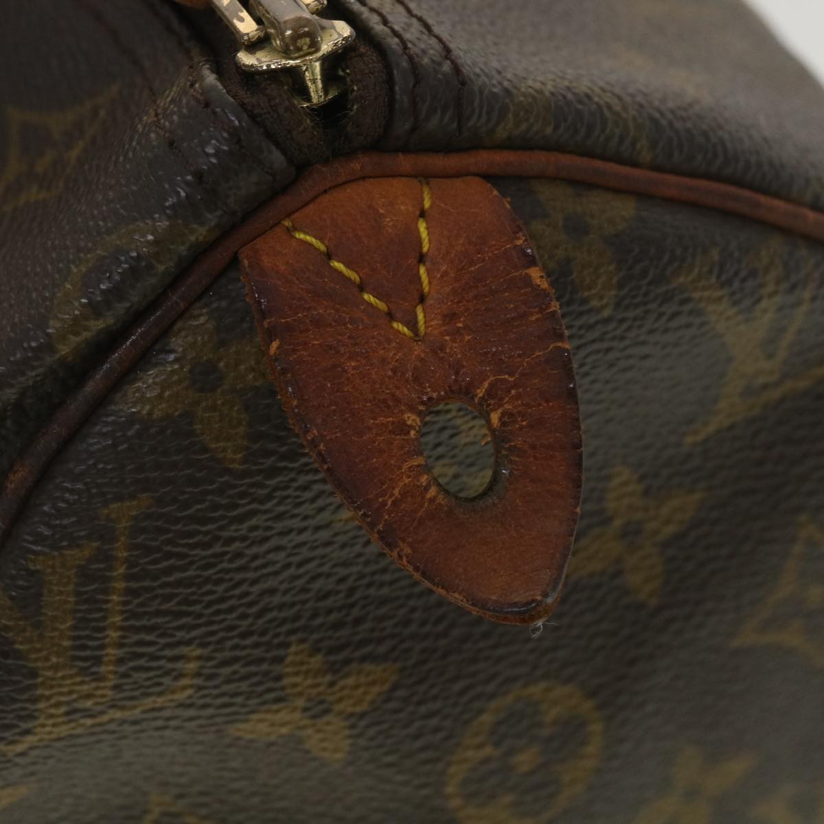 LOUIS VUITTON Monogram Speedy 30 Hand Bag M41526 LV Auth 37904