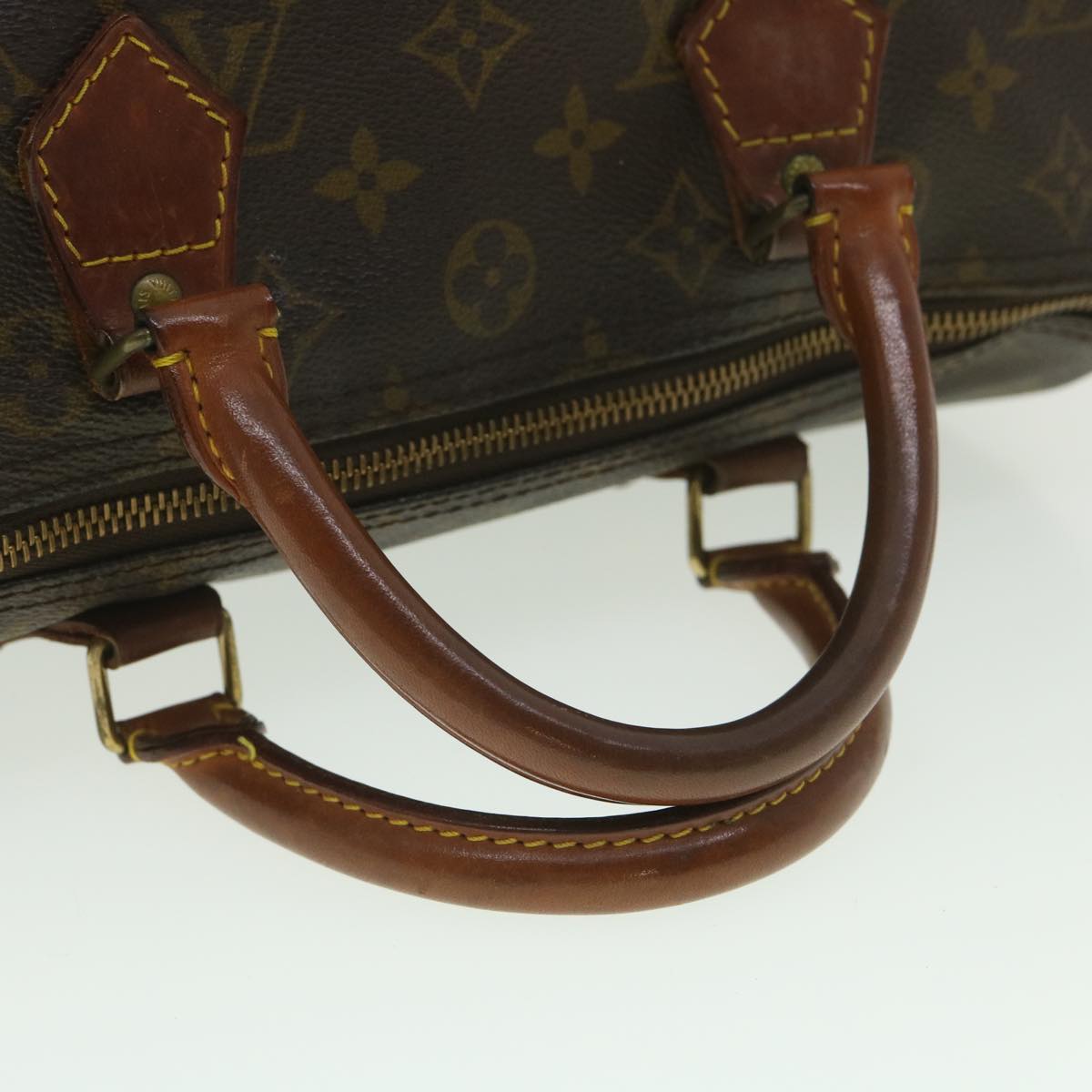 LOUIS VUITTON Monogram Speedy 30 Hand Bag M41526 LV Auth 37904