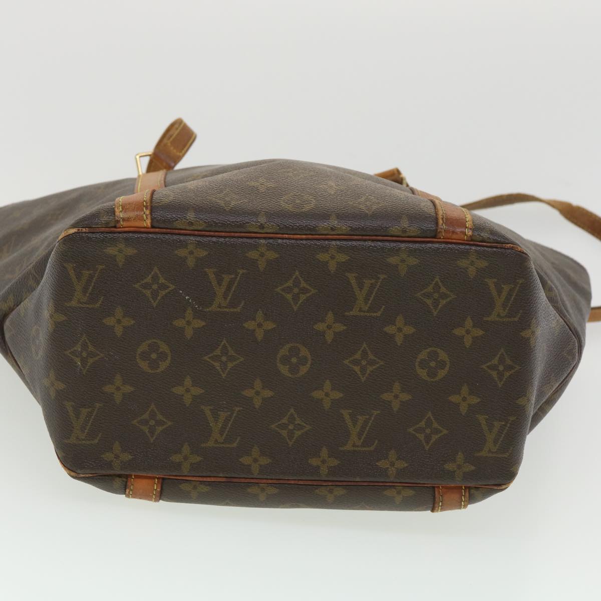 LOUIS VUITTON Monogram Sac Shopping Tote Bag M51108 LV Auth 37906