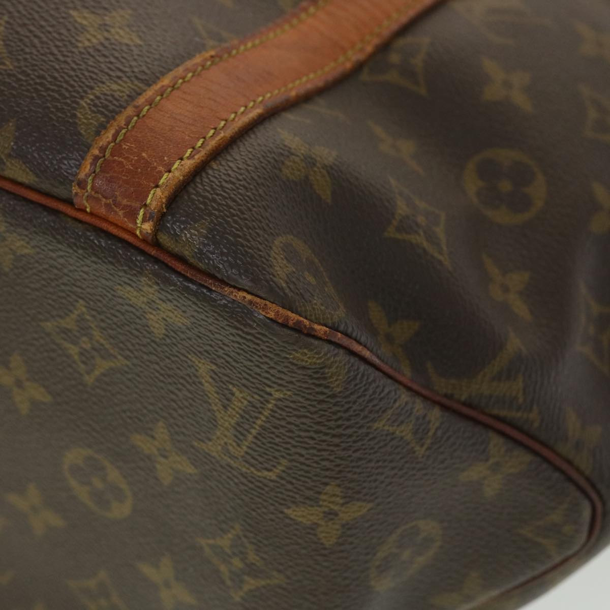 LOUIS VUITTON Monogram Sac Shopping Tote Bag M51108 LV Auth 37906