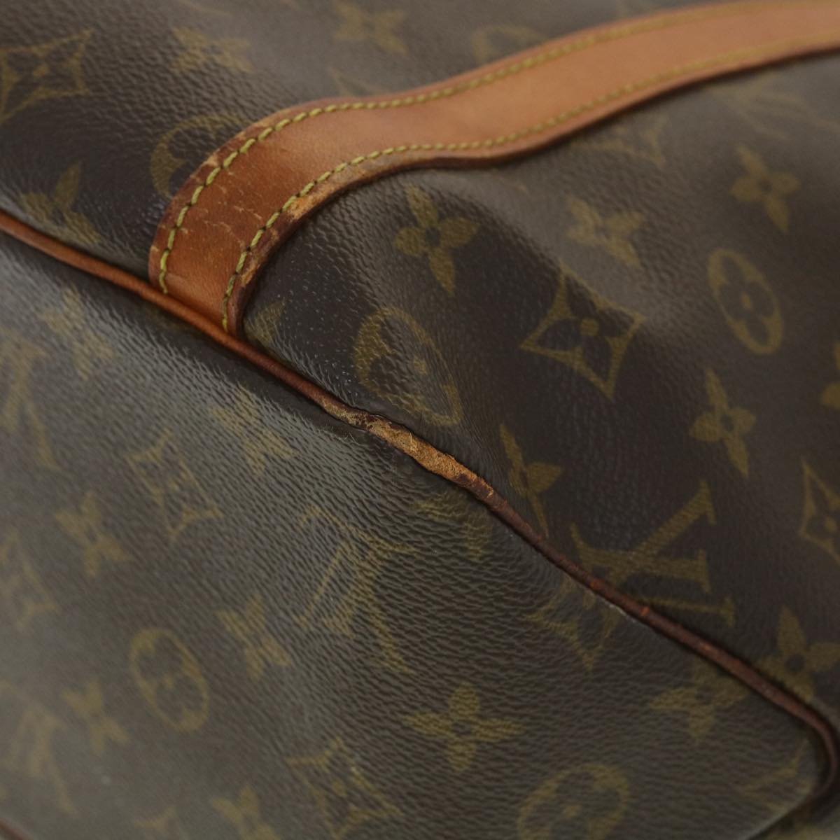 LOUIS VUITTON Monogram Sac Shopping Tote Bag M51108 LV Auth 37906