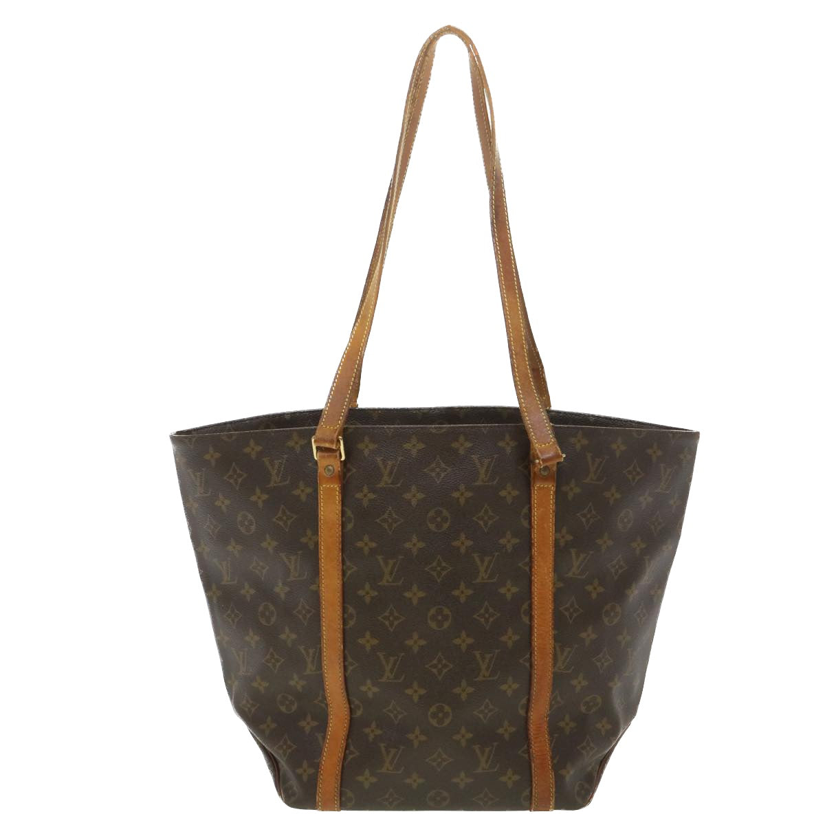 LOUIS VUITTON Monogram Sac Shopping Tote Bag M51108 LV Auth 37906 - 0