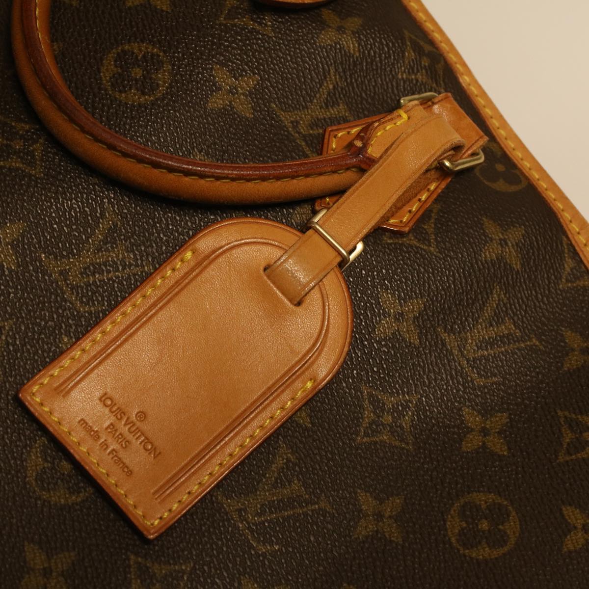 LOUIS VUITTON Monogram Housse Porte Habits Garment Cover M23434 LV Auth 37910