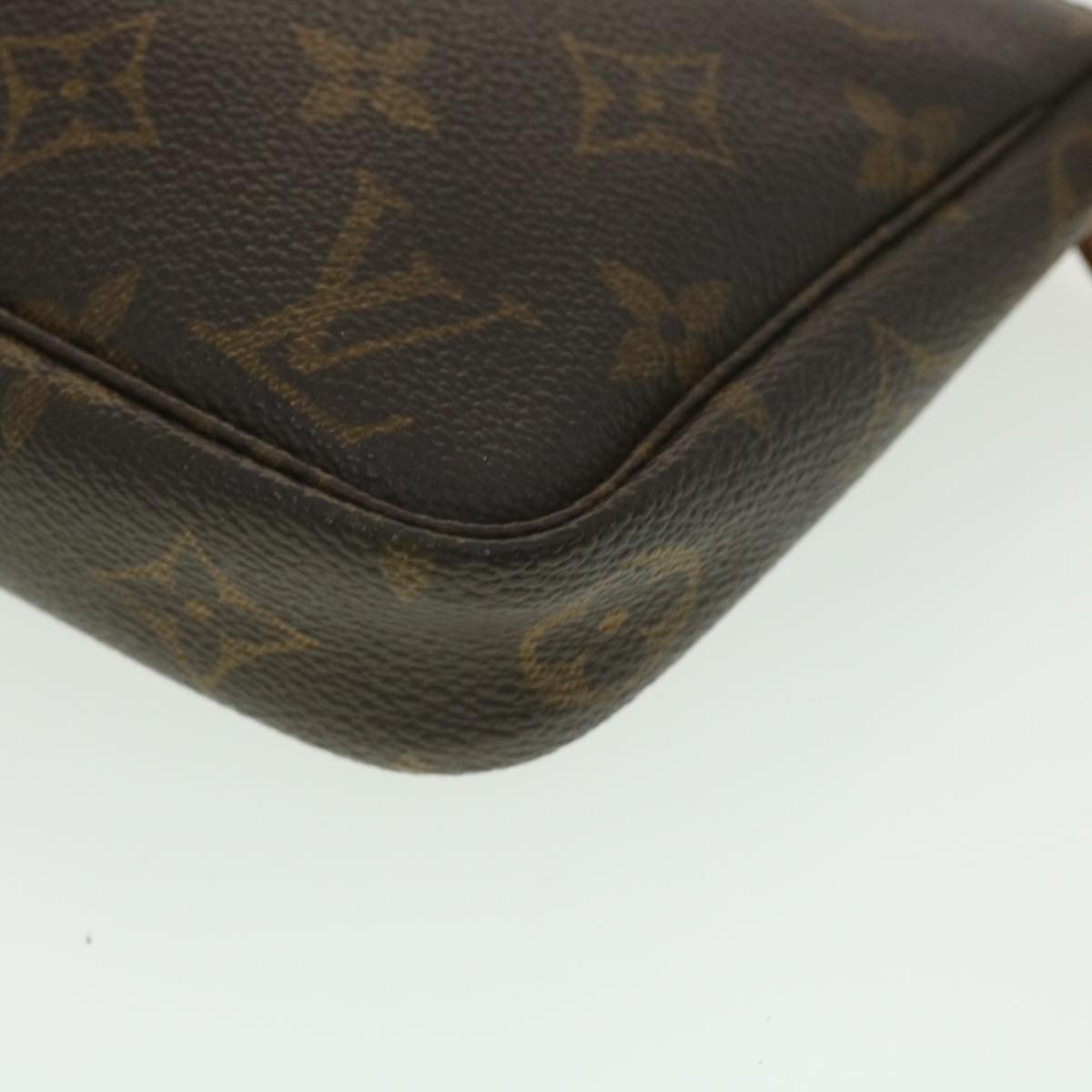 LOUIS VUITTON Monogram Pochette Accessoires Pouch M51980 LV Auth 37913