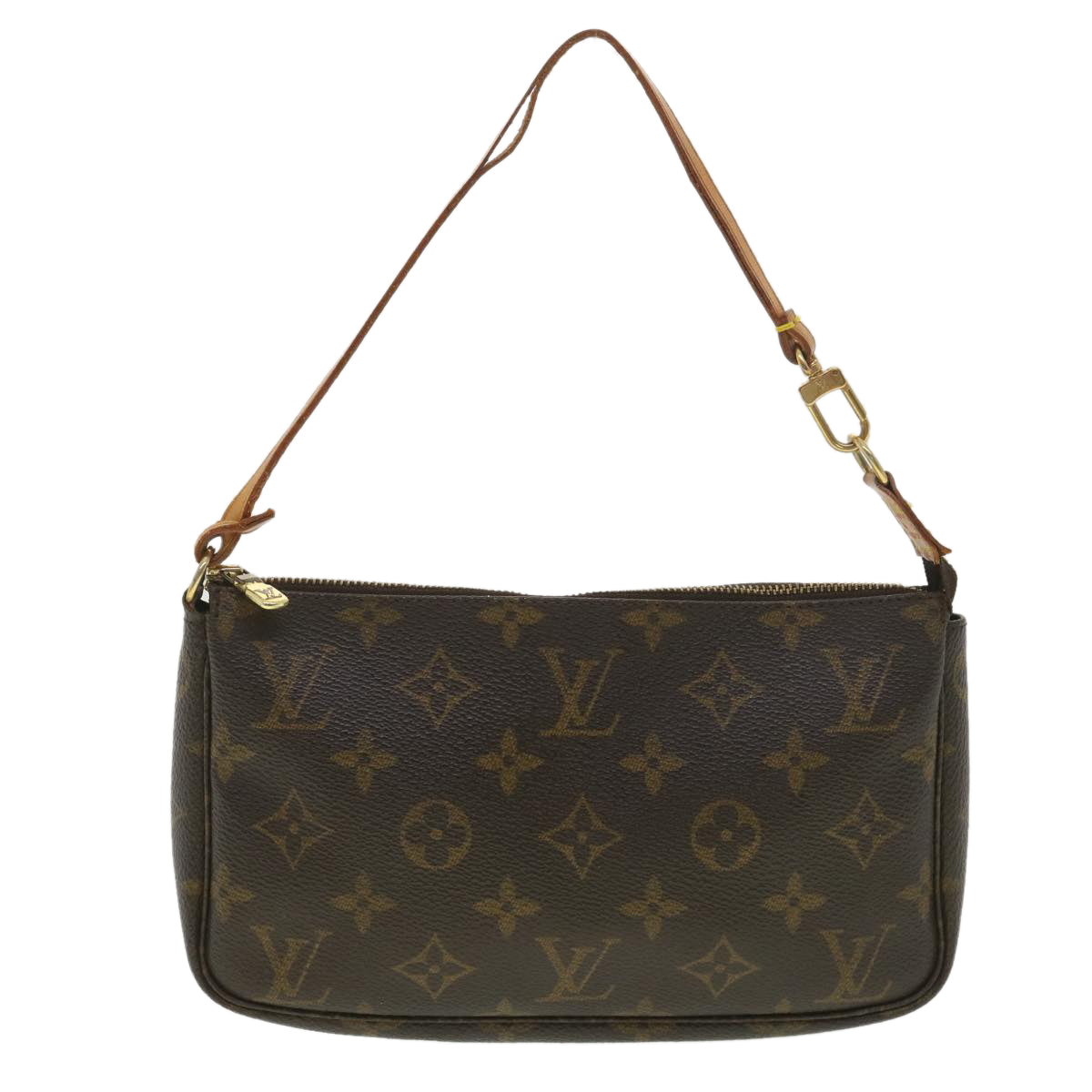 LOUIS VUITTON Monogram Pochette Accessoires Pouch M51980 LV Auth 37913