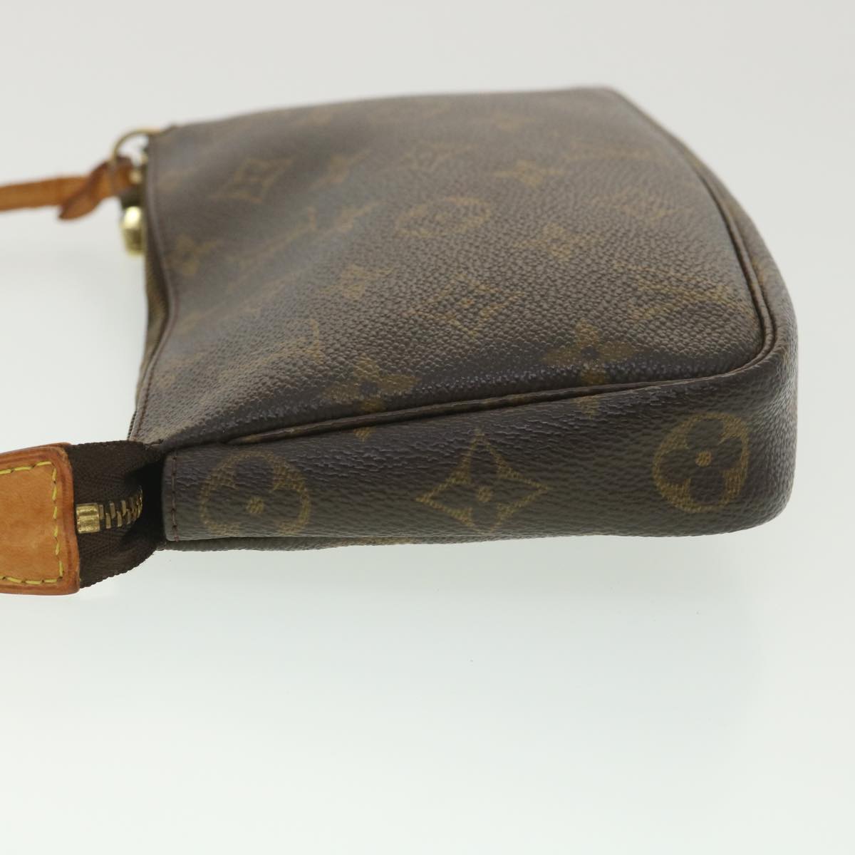 LOUIS VUITTON Monogram Pochette Accessoires Pouch M51980 LV Auth 37913