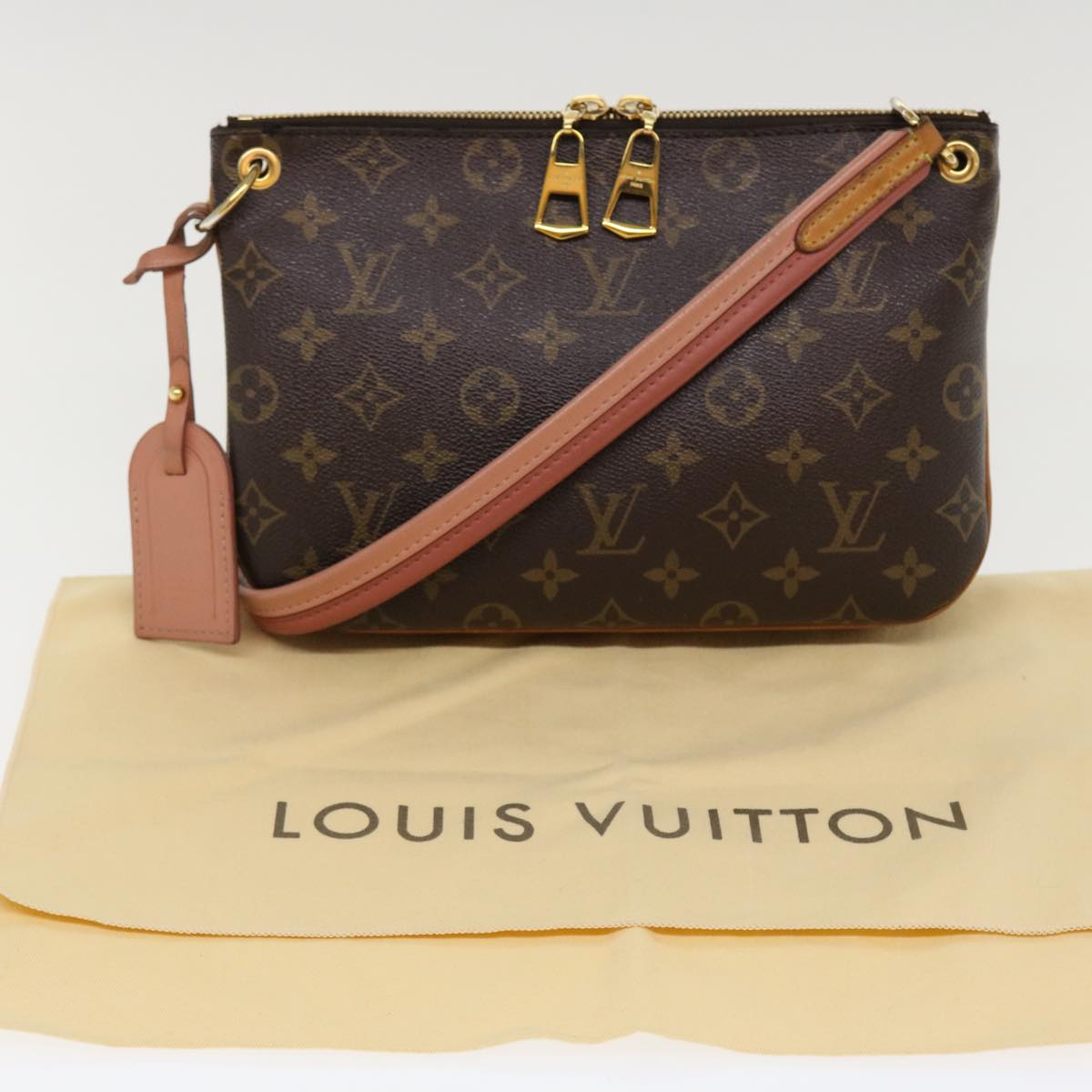 LOUIS VUITTON Monogram Loretta Shoulder Bag M44053 LV Auth 37922