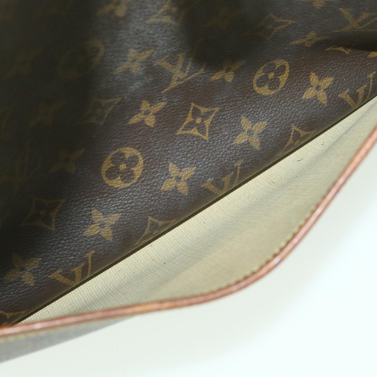 LOUIS VUITTON Monogram Deauville Hand Bag M47270 LV Auth 37929