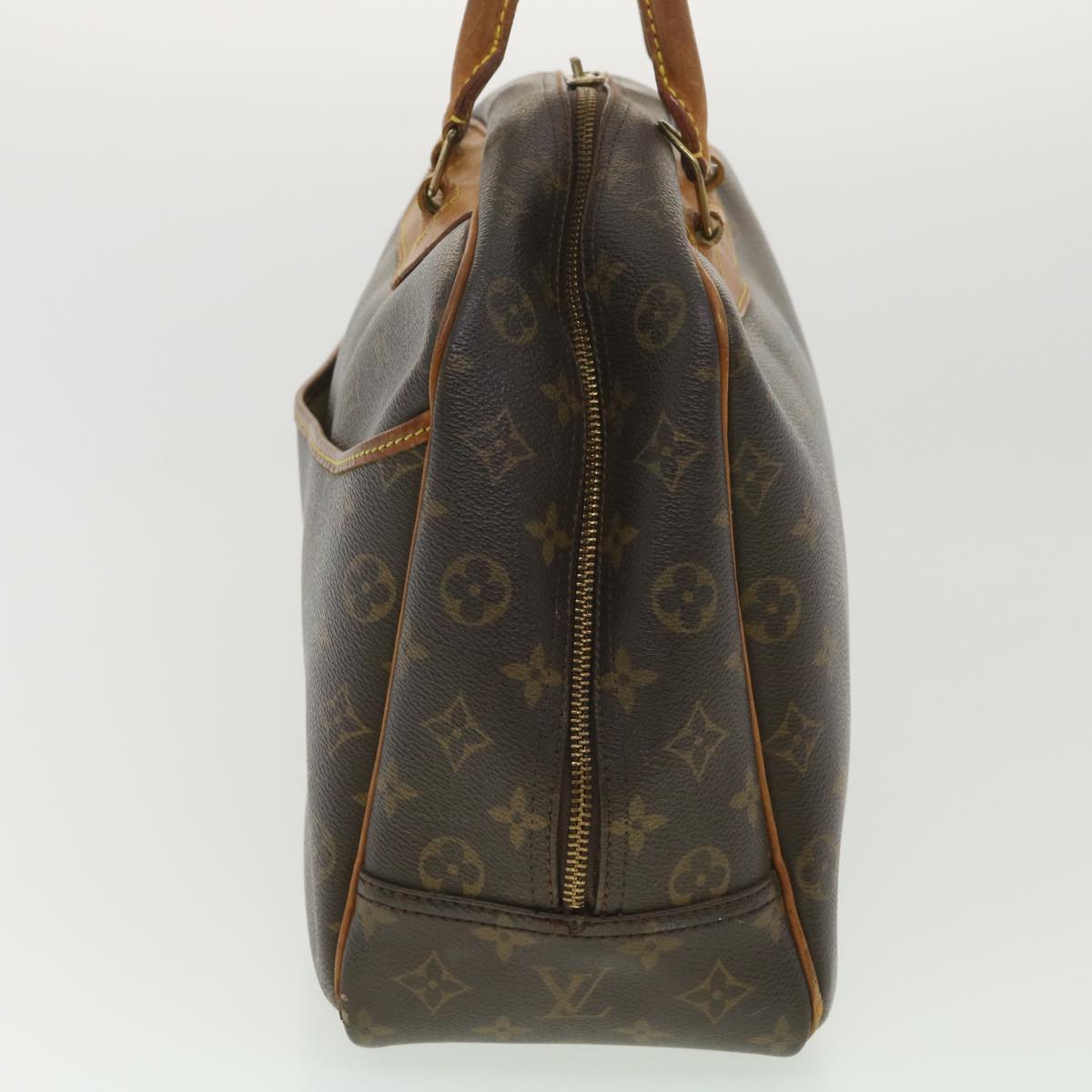 LOUIS VUITTON Monogram Deauville Hand Bag M47270 LV Auth 37929