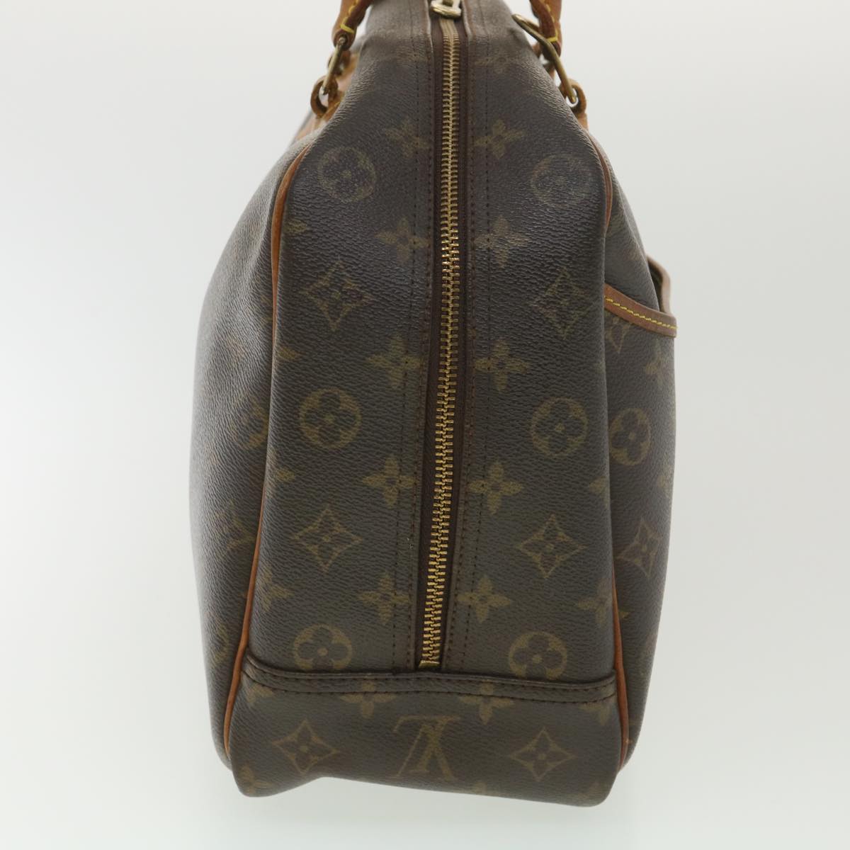 LOUIS VUITTON Monogram Deauville Hand Bag M47270 LV Auth 37929