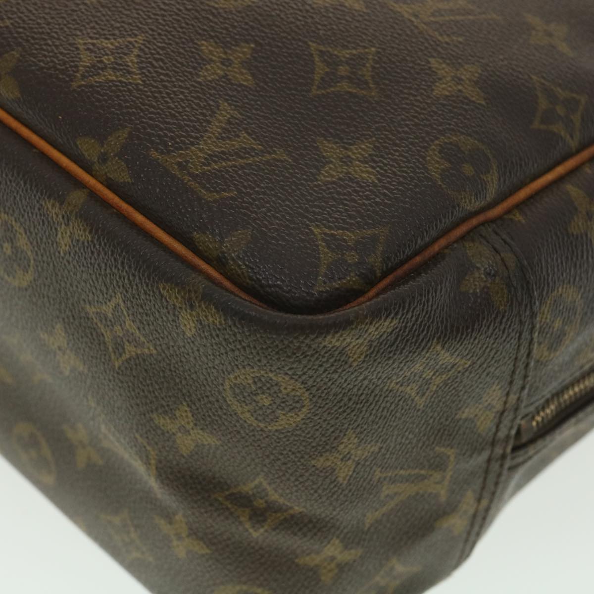 LOUIS VUITTON Monogram Deauville Hand Bag M47270 LV Auth 37934