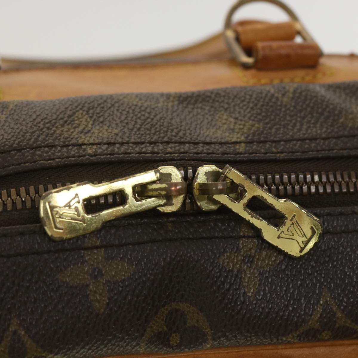 LOUIS VUITTON Monogram Deauville Hand Bag M47270 LV Auth 37934