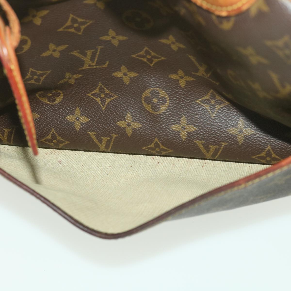 LOUIS VUITTON Monogram Deauville Hand Bag M47270 LV Auth 37934