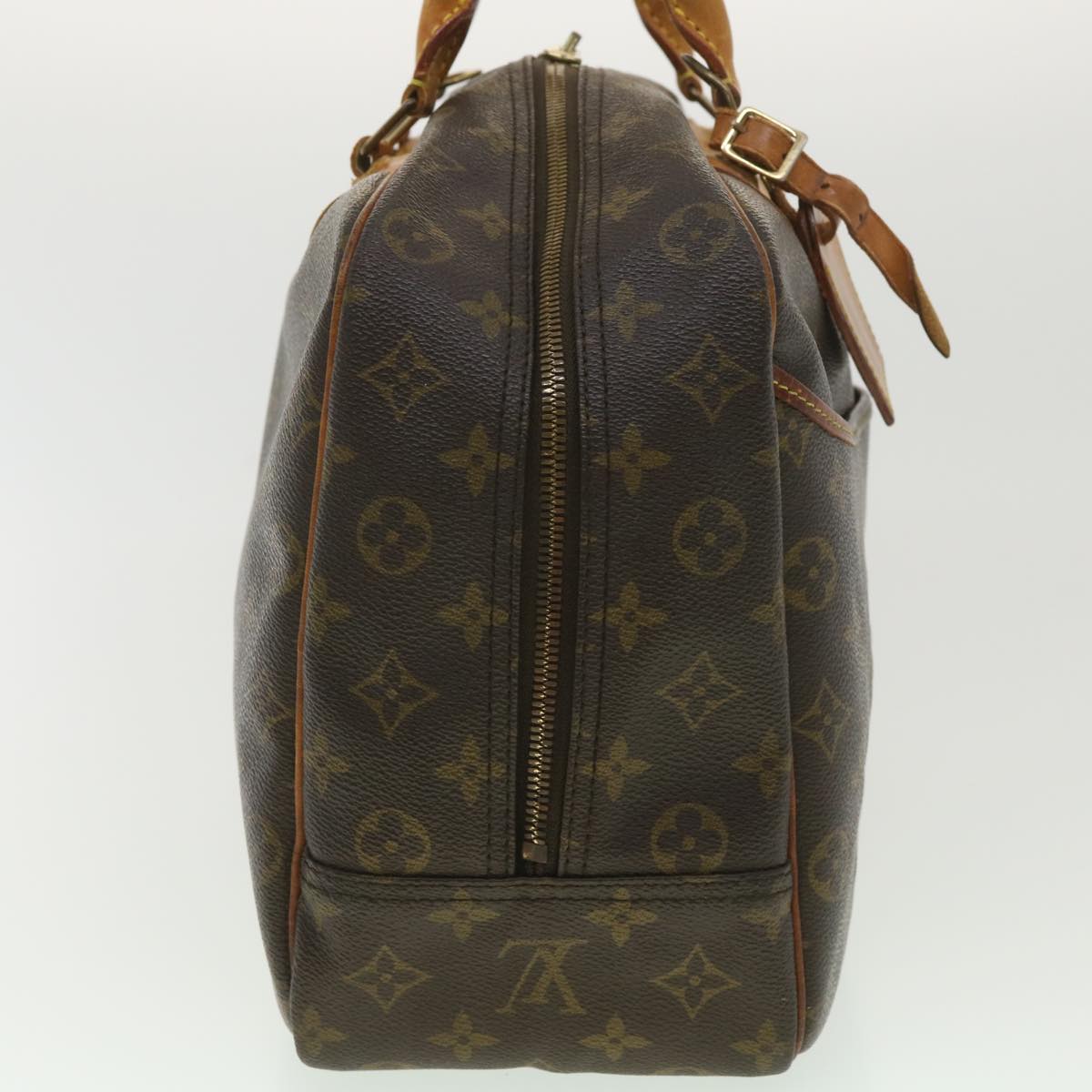 LOUIS VUITTON Monogram Deauville Hand Bag M47270 LV Auth 37934