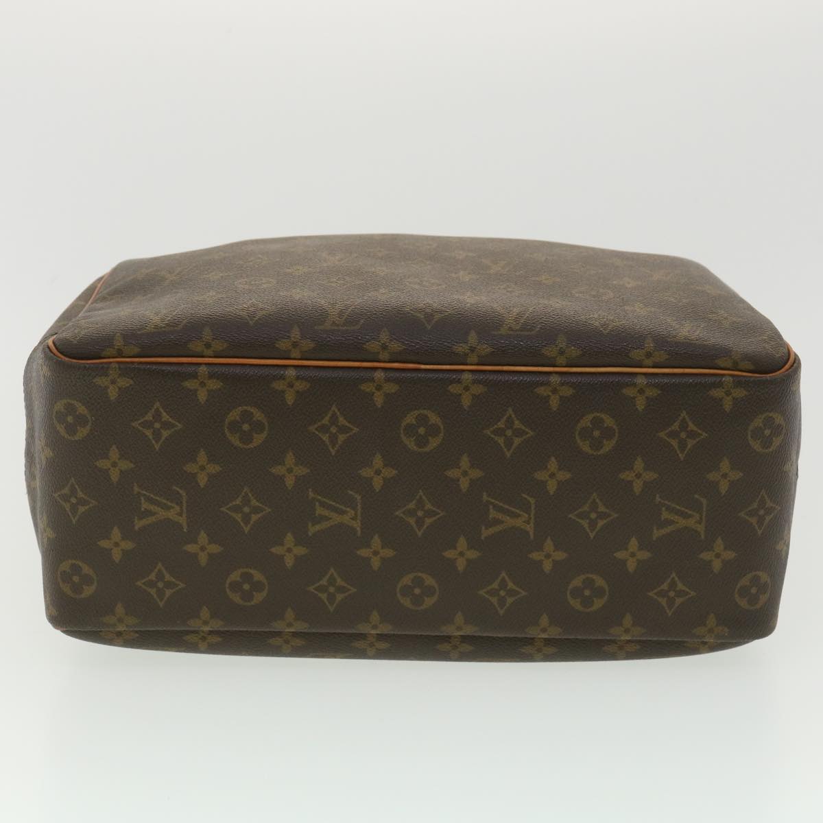 LOUIS VUITTON Monogram Deauville Hand Bag M47270 LV Auth 37935